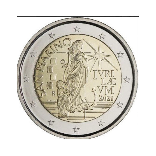 2 Euro San Marino 2025 - Anno Santo  33,95 €