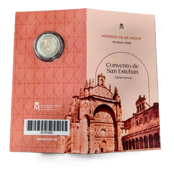 2 euros BE Espanha 2025 - Cidade velha de Salamanca 29,75 euros