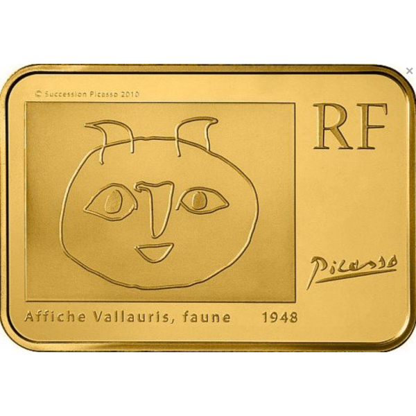 100 Euro PABLO PICASSO 2010 €1.00