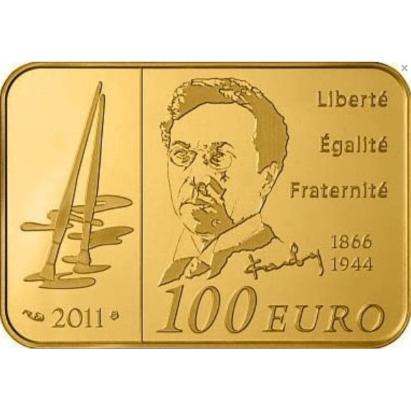 100 Euro WASSILY KANDINSKY 2011  1,00 €