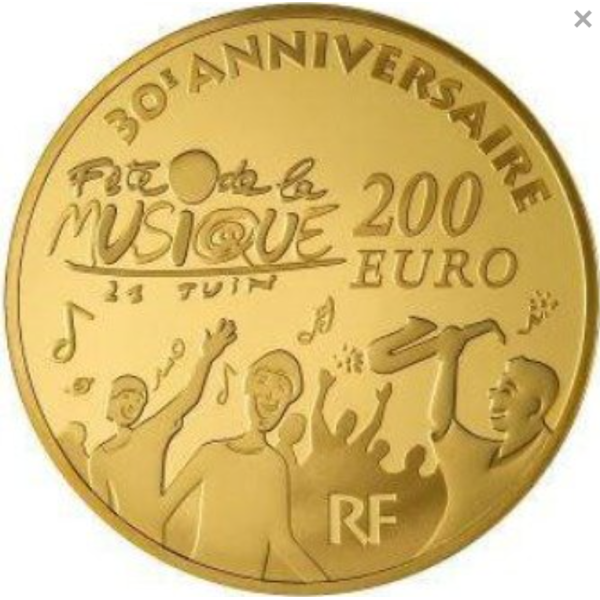 200 Euro FESTE DER MUSIK 2011  2,00 €