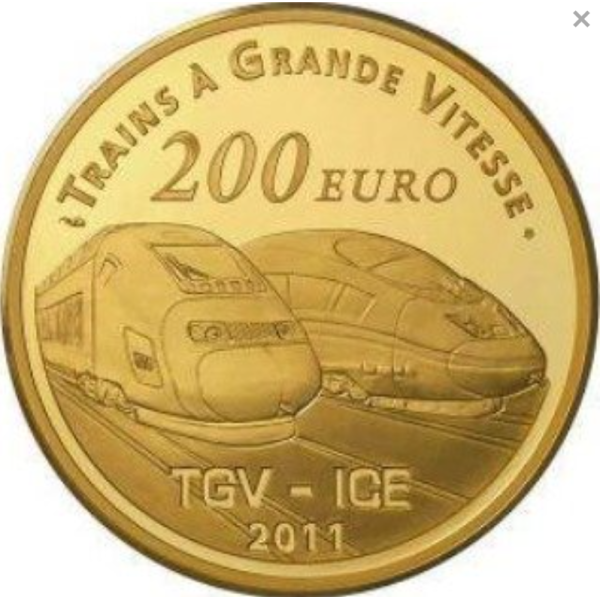200 Euro GARE DE METZ 2011  2,00 €