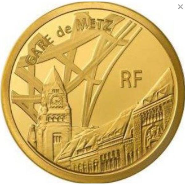 200 Euro GARE DE METZ 2011  2,00 €