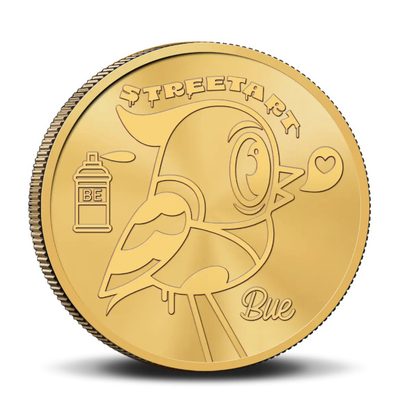 Flemish Coincard 2,50 Euro Belgium 2025 - Arte de rua na Bélgica € 12,49