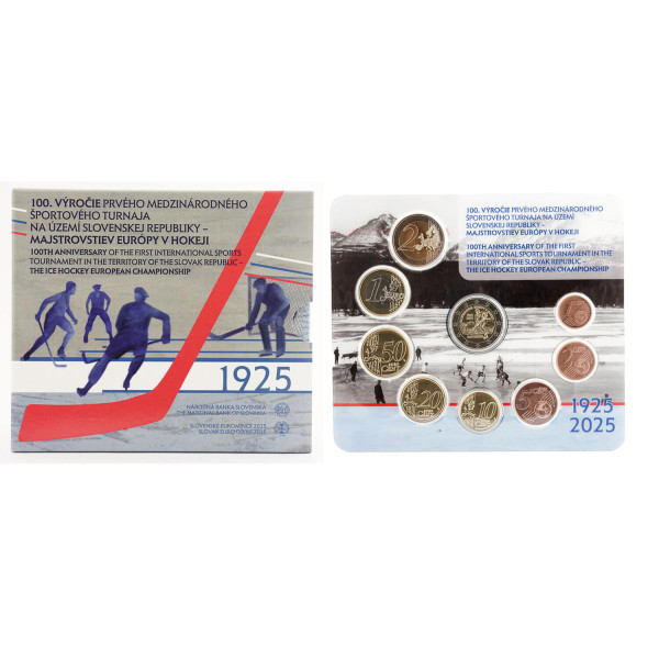 BU Slowakije 2025 boxed set - IJshockey €30,95