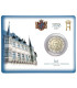 Coincard 2 Euro BU Luxembourg 2025 - 25 years of Grand Duke Henri's reign  49,79 €