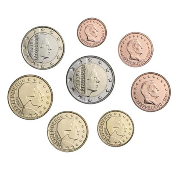 Serie Euro Luxemburg 2025 €5,89