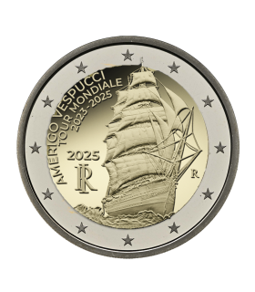 2 Euro Italië 2025 - Amerigo Vespucci €3.79