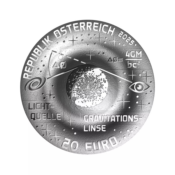 20 Euro Autriche 2025 - Anneau d'Einstein  94,89 €