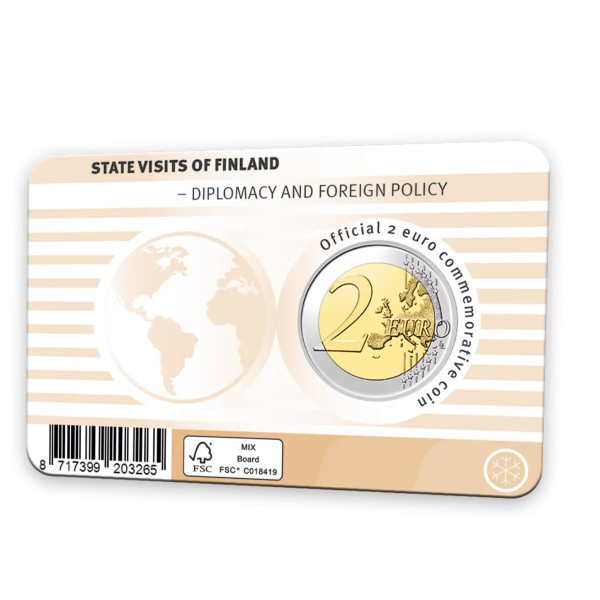 Munt Finland 2 Euro Finland 2025 - Diplomatie en politiek €11.49