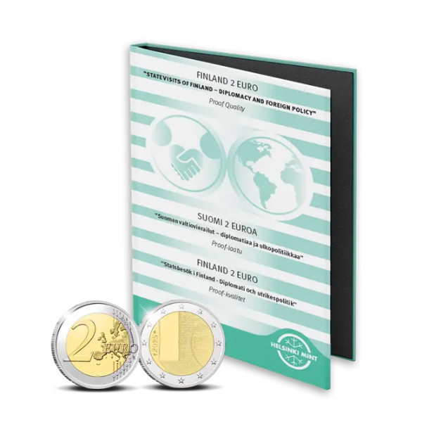 2 Euro Belle Epreuve Finlândia 2025 - Diplomacia e Política €29.79