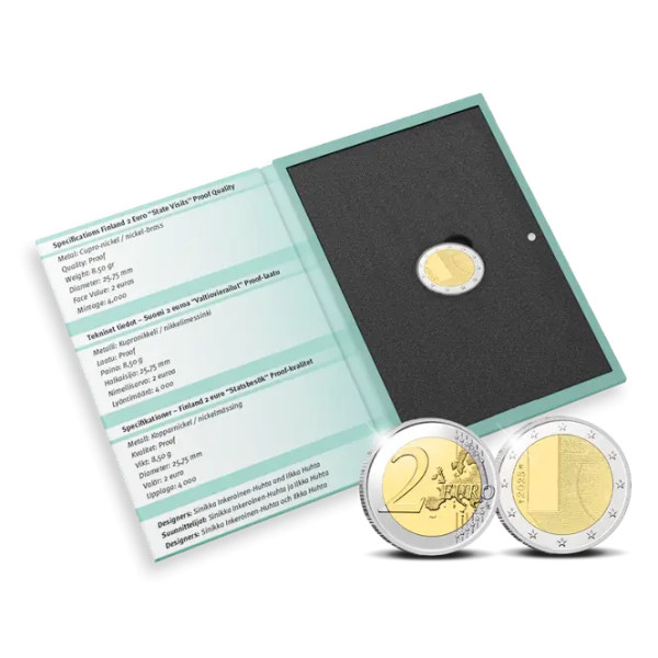 2 Euro Belle Epreuve Finlandia 2025 - Diplomacia y política  29,79 €