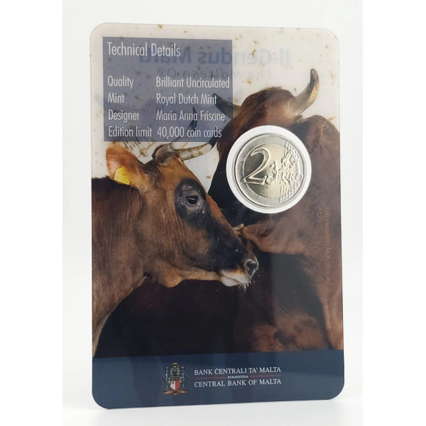 Coincard 2 Euro Malta 2025 BU - The Maltese Beef  27,89 €