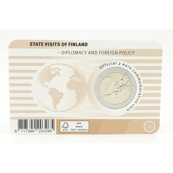 Munt Finland 2 Euro Finland 2025 - Diplomatie en politiek €11.49