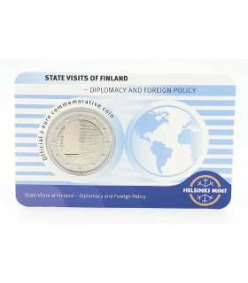 Coincard 2 Euro Finlandia 2025 - Diplomazia e politica  11,49 €