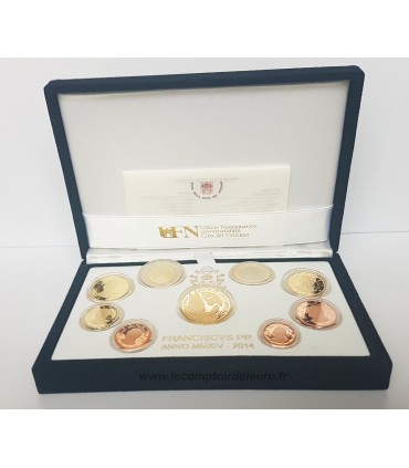 BE VATICANO 2014 50Euro ORO  1,00 €