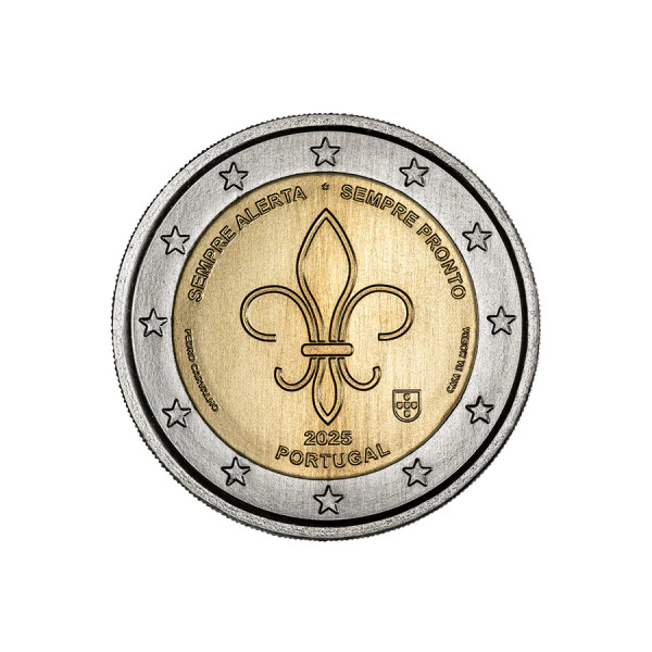 2 Euro Portugal 2025 - Scoutisme International  3,25 €
