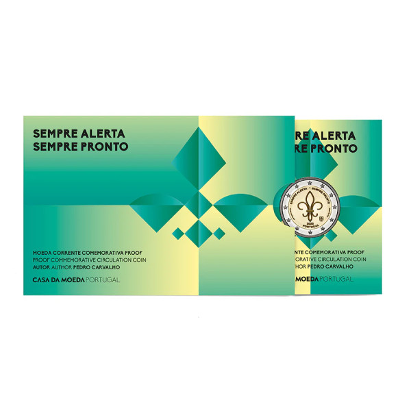 2 Euro Portugal 2025 BE - Scoutisme International 29,89 €
