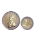 2 Euro San Marino 2025 Verniz invertido - Michelangelo €219.95