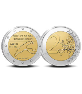 2 Euro België 2025 - Circuit van Spa-Francorchamps €10,99