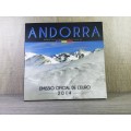 Brillant universel Andorre 2014 - NOUVEAUTE! Andorre 2014 en coffret Brillant Universel! Le dernier coffret au millésime 2014 ma