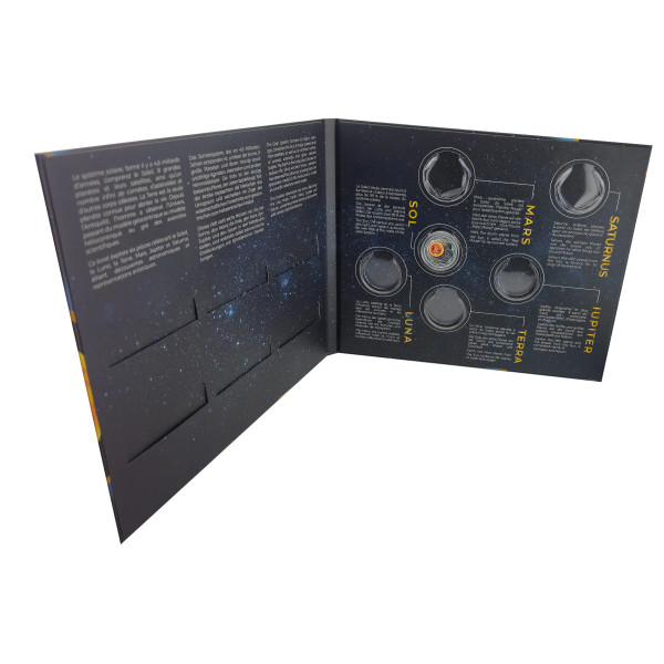 Álbum com a taxa de 25 euros Luxemburgo 2025 - O sol 129,00