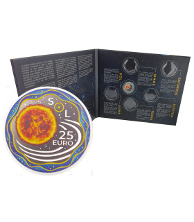 Album met de 25 euro Luxemburg 2025 - De zon € 129,00