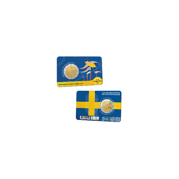 Muntkaart 2 Euro Finland 2025 Atletiek - Engelse versie €11.49