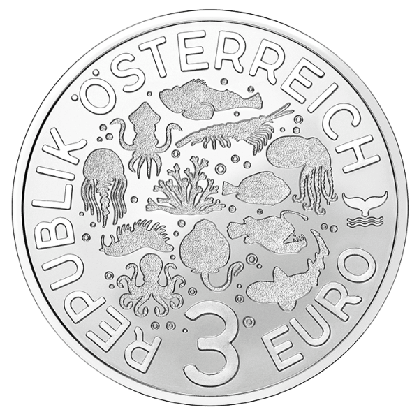 copy of 3 Euro Austria 2025 - Nudibranquio  13,95 €