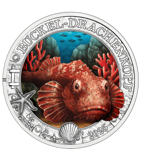 3 Euro Oostenrijk 2025 - Duivelsschorpioenvis €13,95