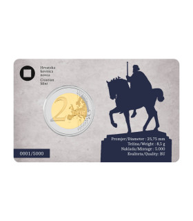 Munt 2 Euro Kroatië 2025 BU - Tomislav € 34,95