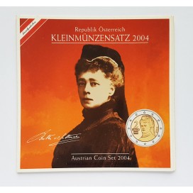 Austria 2004 official euro coin set - 1