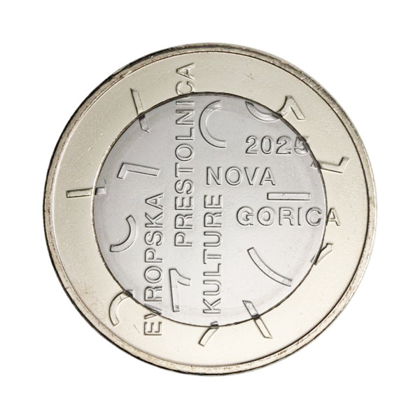 3 euro Slovenië 2025 - Nova Gorica Culturele Hoofdstad €4.89