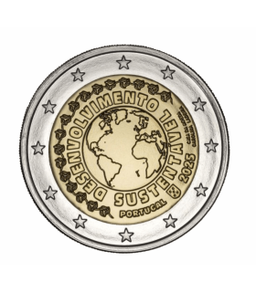 2 Euro Portugal 2025 - Desenvolvimento Sustentável €3,59