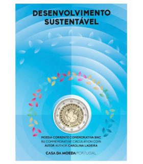 2 Euro BU Portugal 2025 - Duurzame ontwikkeling €16,89