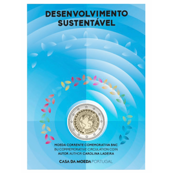 2 Euro BU Portugal 2025 - Duurzame ontwikkeling €16,89