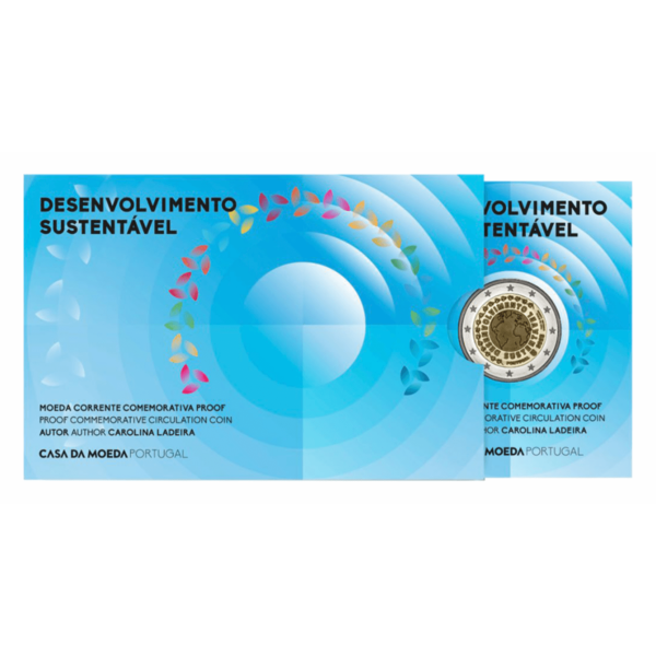 2 Euro BE Portugal 2025 - Duurzame ontwikkeling €29,69