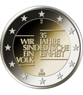 2 euro Duitsland 2025 - Duitse hereniging €3.19
