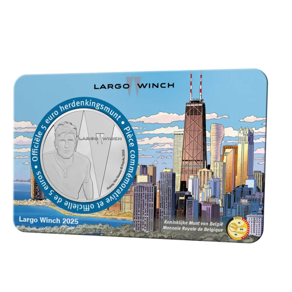Munt 5 euro België 2025 BU - Largo Winch €12.69