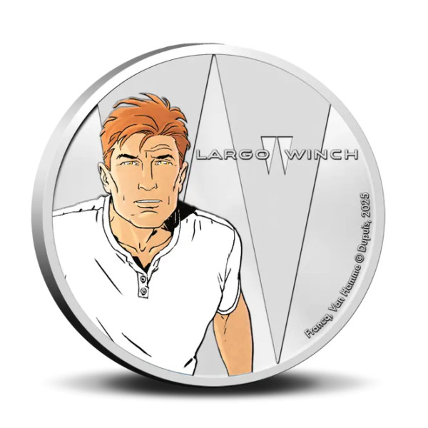copy of Coincard 5 euro Belgium 2025 BU - Largo Winch  17,59 €