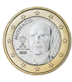 1 Euro Mónaco Alberto 2025  2,39 €