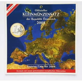 Austria 2008 official euro coin set - 1