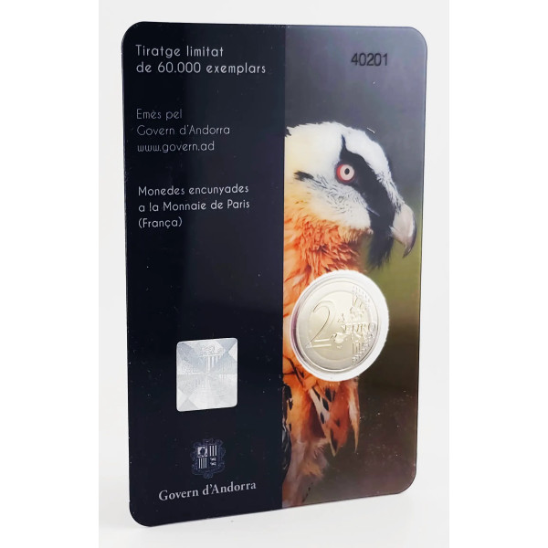 2 Euro Andorra 2025 - Der Bartgeier  22,89 €