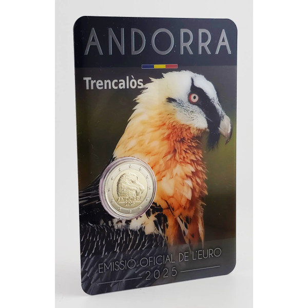 2 euro Andorra 2025 - Il gipeto  22,89 €