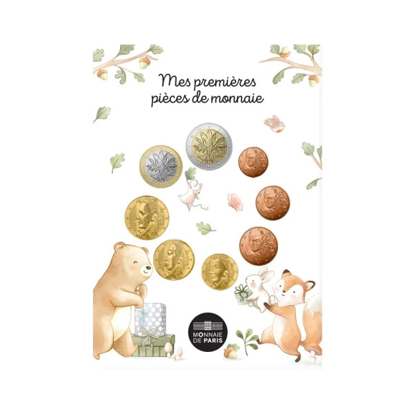 FDC euro coin series France 2026  19,99 €