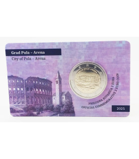 Munt 2 Euro Kroatië 2025 BU - Pula Arena €69,95