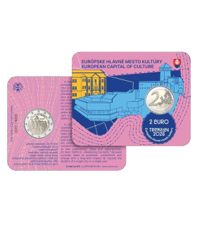 Moneta 2 euro Slovacchia 2026 - Città di Trencin  39,95 €