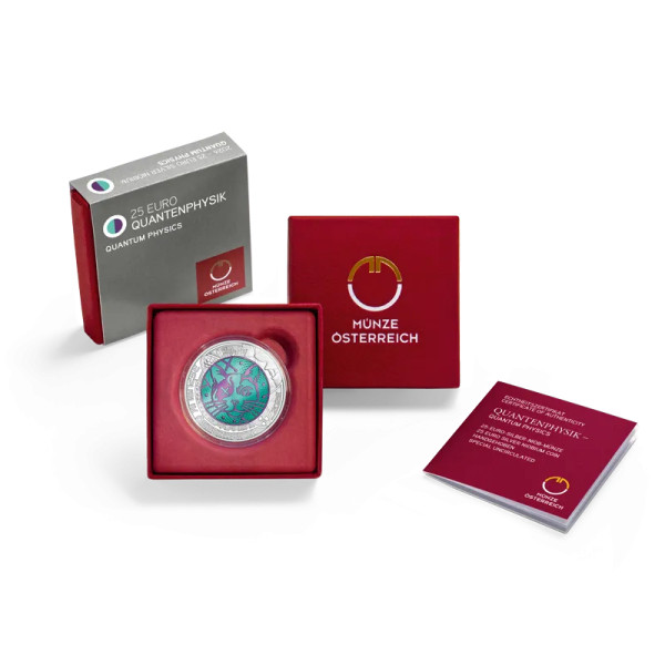25 euro Oostenrijk Niobium 2026 BU - Quantumfysica €99,49