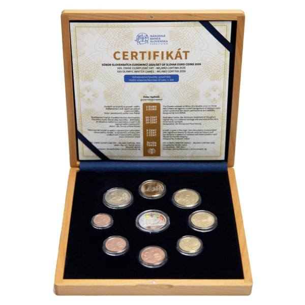 BE SLOVAQUIE 2026 - Edição Bois de Luxe €149,95