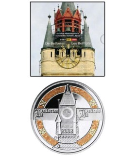BU BELGIO 2008 con medaglia a colori  138,25 €